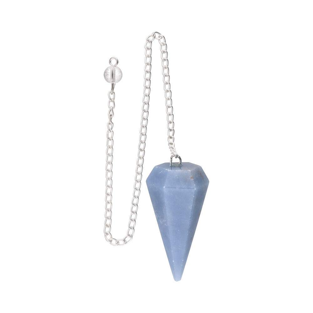 angelite-faceted-pendulum-77 Pendul din Angelit - imagine 1
