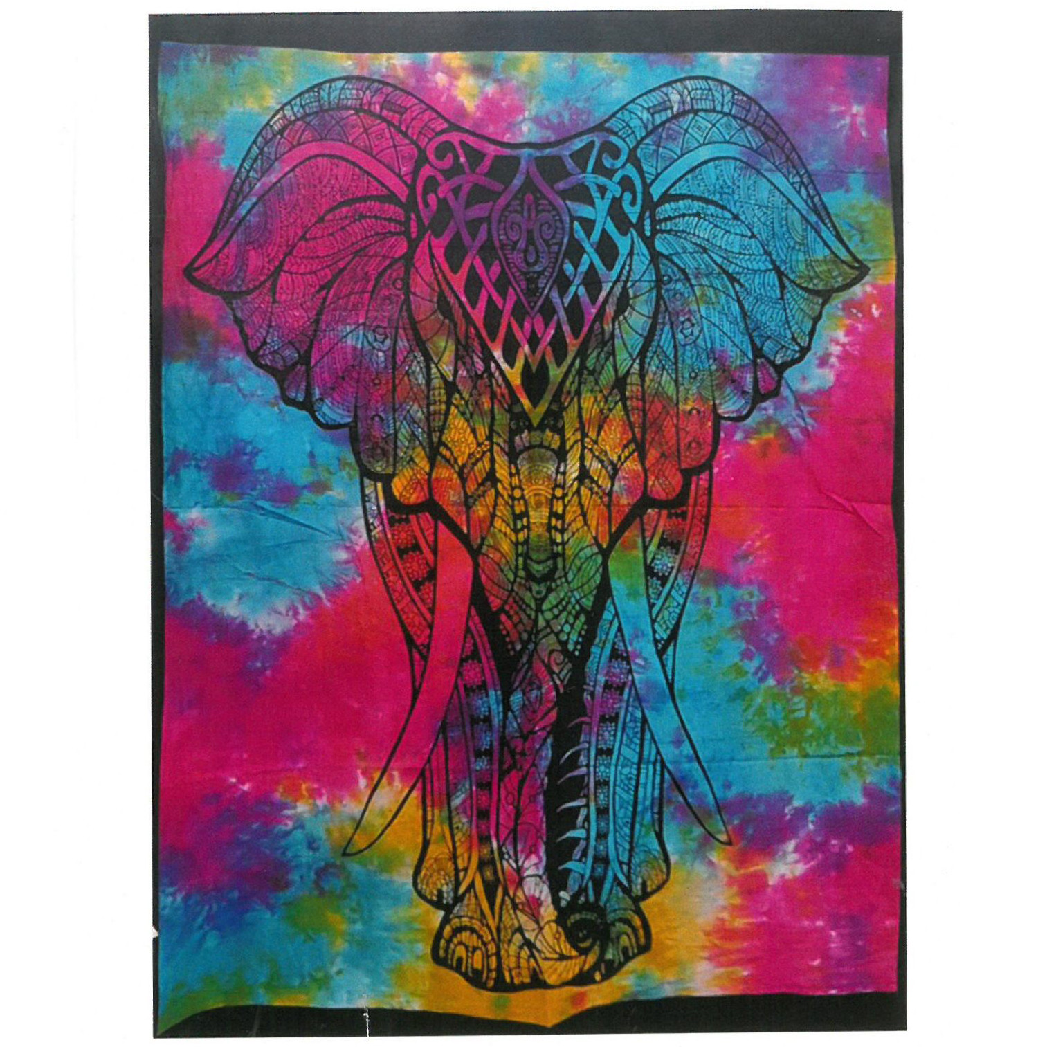 decoratiune perete elefant Decorațiune pentru Perete - Elefant, 78x112 cm - imagine 1