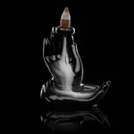 Fântână de Fum Backflow – Mâini și Floare de Lotus