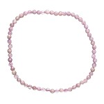 Brățară Fațetată din Kunzit - 3 mm - imagine 2