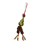 Amuletă Wu Lou cu Monede - Protecție, Sănătate și Prosperitate