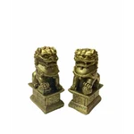 Decorațiune Feng Shui Câini Fu din Rășină – 10.5 cm
