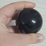 Sferă din Obsidian Negru 5 cm - imagine 2
