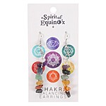 Cercei Chips Chakra din Pietre Semiprețioase – Echilibru și Armonie