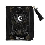Săculeț din Catifea pentru Cărți de Tarot - Luna - Protecție și Eleganță (15x19 cm)