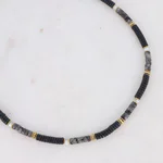 Colier Bohm Paris – Labradorit și Onix