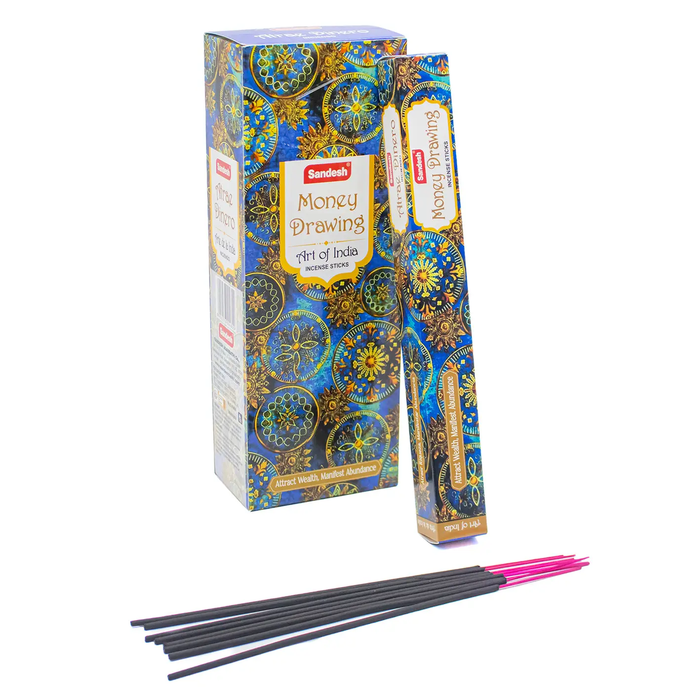 money drawing Bețișoare parfumate Sandesh – Money Drawing (20 bucăți) - imagine 1