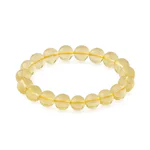 Brățară din Citrin Natural – 8 mm (Madagascar)