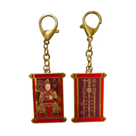 tai sui 2026 breloc Breloc Amuletă Feng Shui 2026 cu Tai Sui – Sprijin Divin și Protecție în Anul Calului de Foc - imagine 1