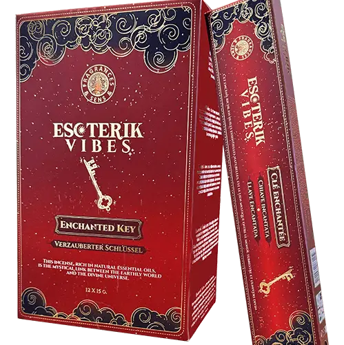 esoterik vibes enchanted key Bețișoare Parfumate Esoterik Vibes – Enchanted Key (15 g) | Premium Masala | Aromaterapie pentru Intuiție & Deschidere Spirituală - imagine 1