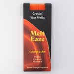 Melt Eaze – Tabletă de Ceară Parfumată cu Cristale 50 g | Portocală Condimentată & Carnelian | Aromă Caldă și Energizantă - imagine 2