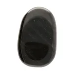 Obsidian – Piatră Plată de Palmă (3.5–6 cm) | Protecție Energetică & Transformare Interioară