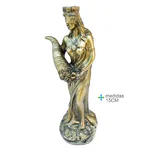 Statuetă Zeița Fortuna din rășină – 15 cm | Simbol al norocului și prosperității