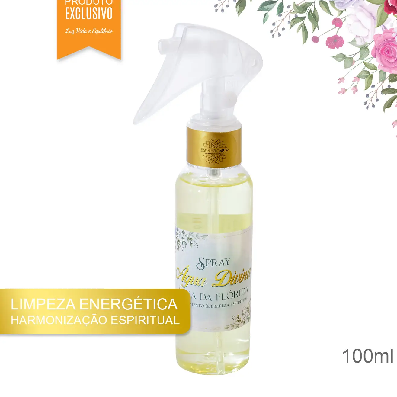apa de florida Spray Florida Water – Apă de Florida pentru Purificare, 100 ml - imagine 1