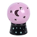 Glob de Cristal din Ceramică – Suport pentru Lumânare Pastilă sau Conuri Parfumate, 12 cm - imagine 2