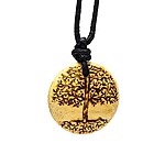 Pandantiv din Lemn de Palo Santo cu Copacul Vieții – 3,5 cm