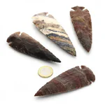 Vârf de Săgeată din Silex – 8–9 cm
