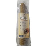 Lumânare ritualizată din ceară naturală de albine – Pirită, 20 × 2 cm